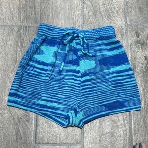 Princess Polly Blue Shorts Elastic Waistband